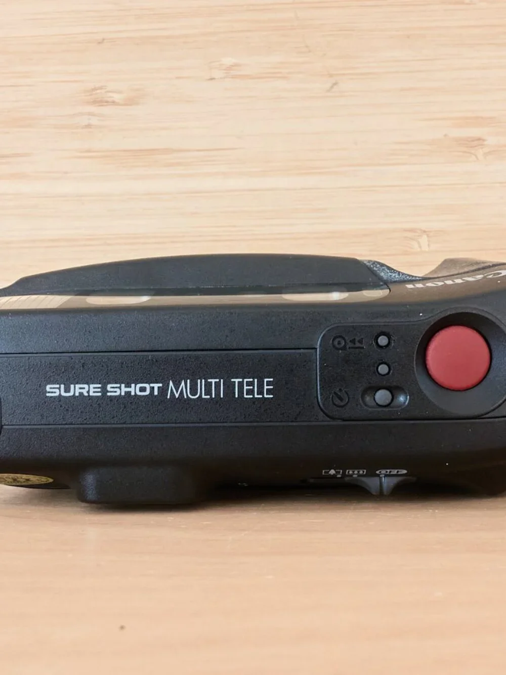Canon Sure Shot Multi Tele 35mm Film Camera Autoboy Tele 6 with Case - Picture 3 of 8